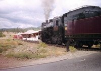 3716 Pulling into Prairie Valley Station - click for larger image 3716 Pulling into Prairie Valley Station - click for larger image
